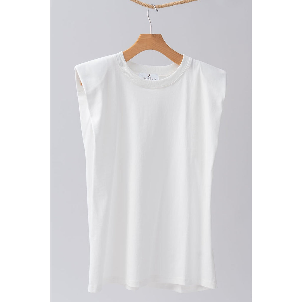 Padded Shoulder Muscle Tee – Dirty Laundry & Co