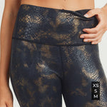 Snake Print High Waisted Leggings